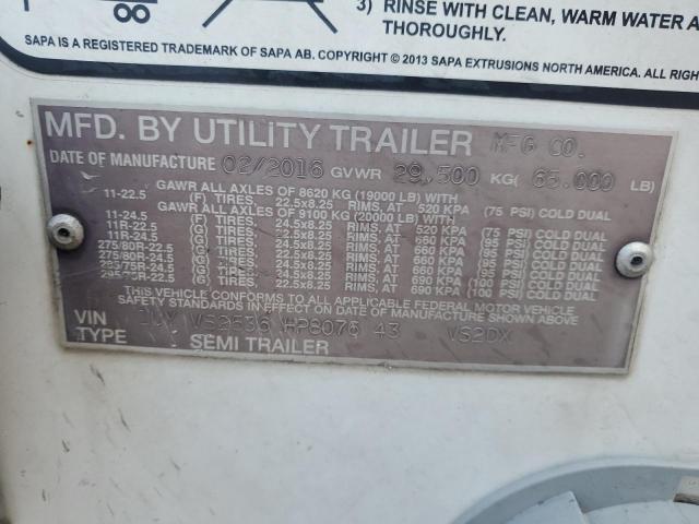 1UYVS2536HP807643 - 2017 UTILITY TRAILER Ağ foto 10