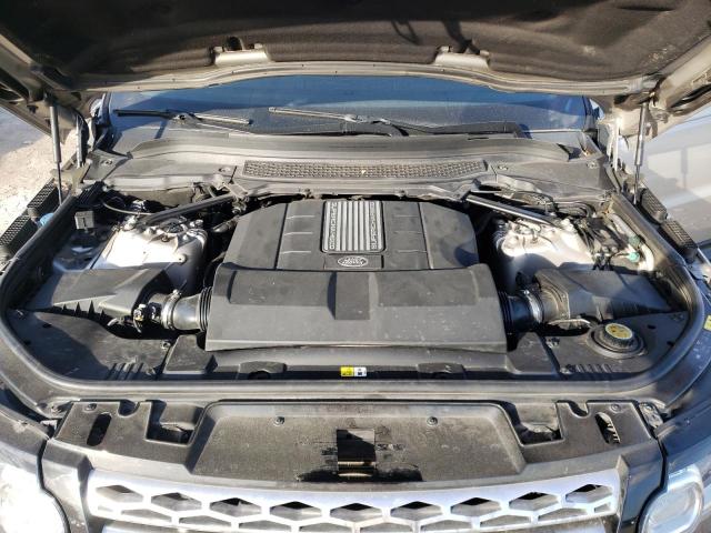 SALWR2VF9FA509900 - 2015 LAND ROVER RANGE ROVE HSE SILVER photo 12