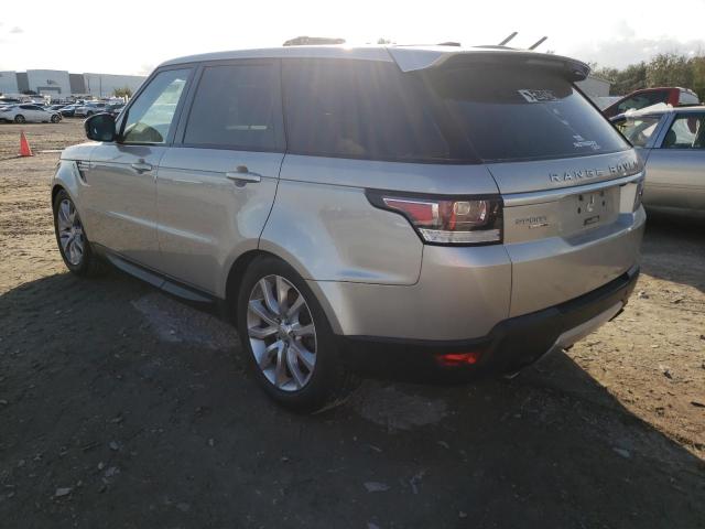 SALWR2VF9FA509900 - 2015 LAND ROVER RANGE ROVE HSE SILVER photo 2