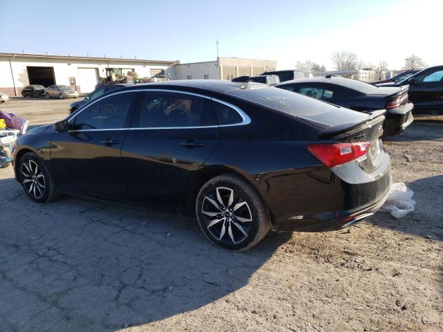 1G1ZG5ST9NF183824 - 2022 CHEVROLET MALIBU RS BLACK photo 2