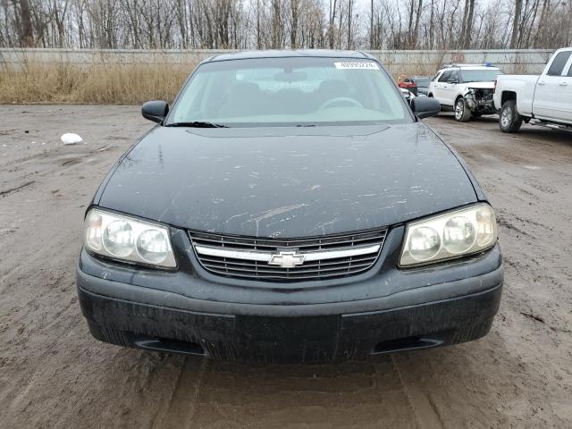 2G1WF55E559372059 - 2005 CHEVROLET IMPALA BLACK photo 5