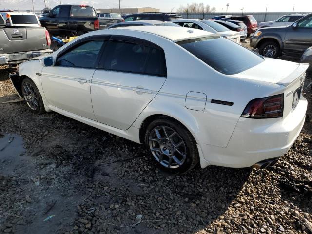 19UUA76548A012363 - 2008 ACURA TL TYPE S WHITE photo 2