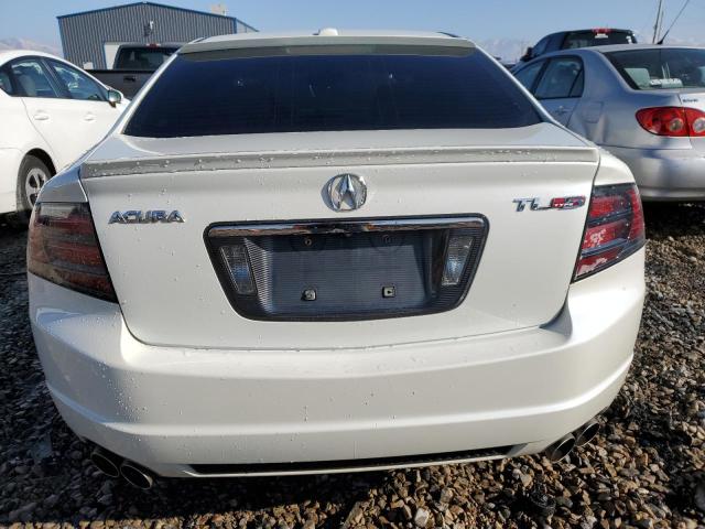 19UUA76548A012363 - 2008 ACURA TL TYPE S WHITE photo 6