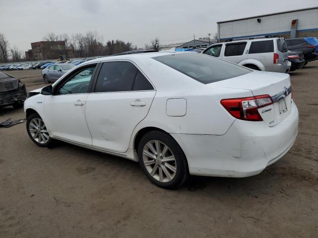 4T1BD1FKXCU016341 - 2012 TOYOTA CAMRY HYBRID WHITE photo 2