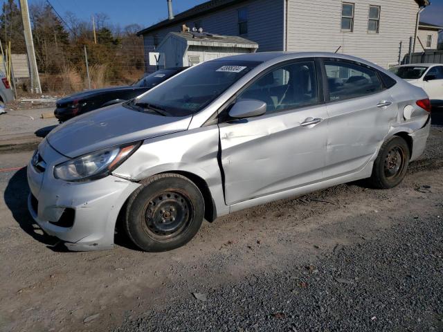 KMHCT4AE4CU157674 - 2012 HYUNDAI ACCENT GLS SILVER photo 1