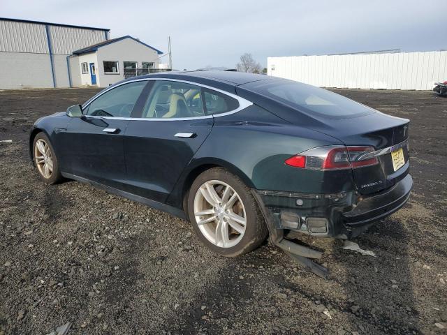 5YJSA1CG8DFP03681 - 2013 TESLA MODEL S მწვანე ფოტო 2