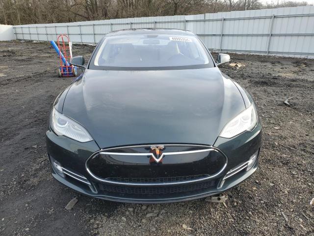 5YJSA1CG8DFP03681 - 2013 TESLA MODEL S GREEN photo 5