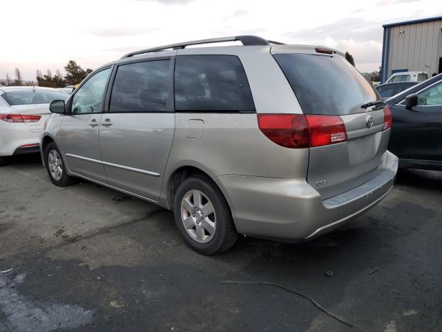 5TDZA23C64S193974 - 2004 TOYOTA SIENNA CE GOLD photo 2