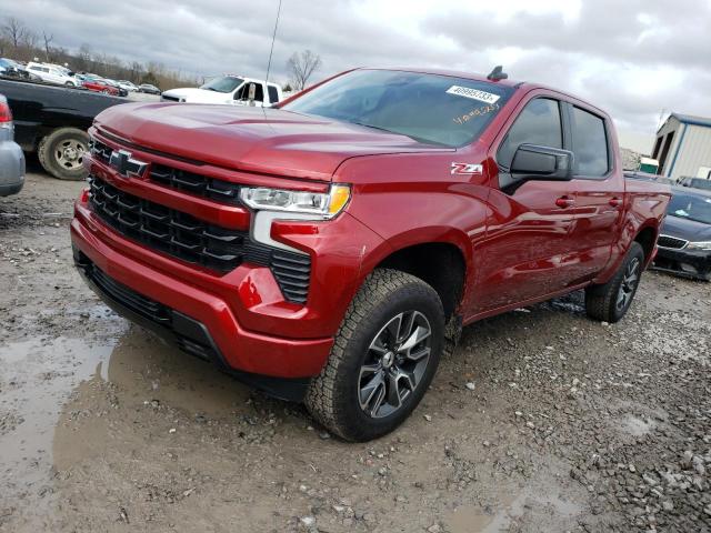 1GCUDEEDXNZ557287 - 2022 CHEVROLET SILVERADO K1500 RST RED photo 1