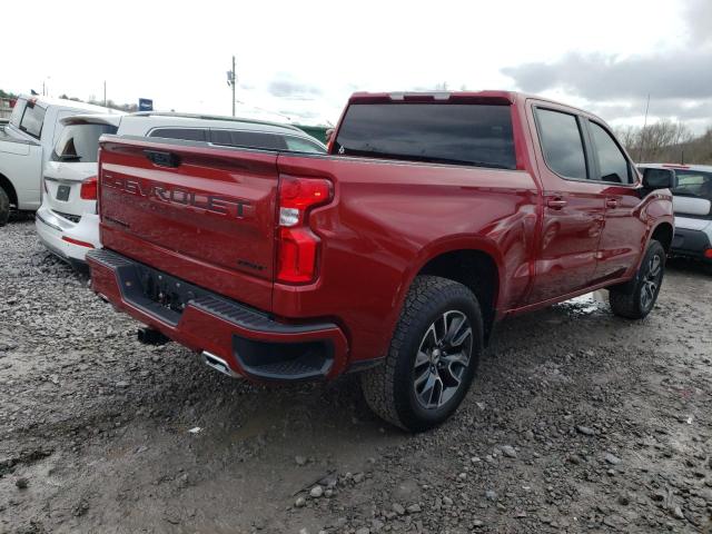 1GCUDEEDXNZ557287 - 2022 CHEVROLET SILVERADO K1500 RST RED photo 3