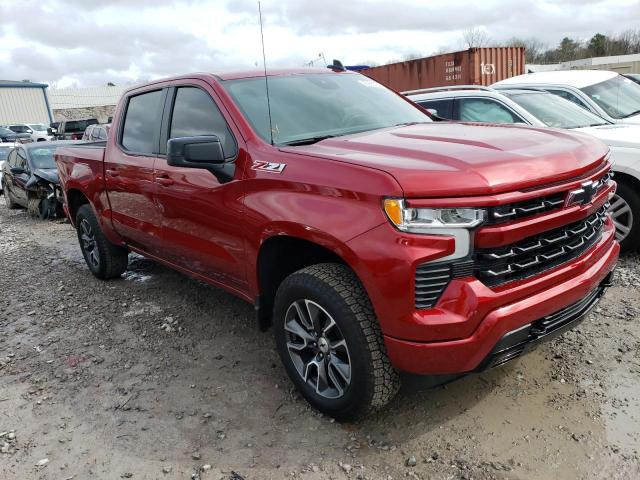 1GCUDEEDXNZ557287 - 2022 CHEVROLET SILVERADO K1500 RST RED photo 4