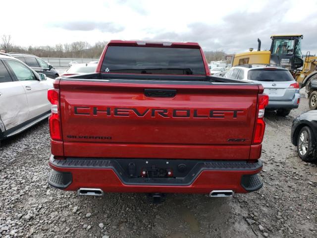 1GCUDEEDXNZ557287 - 2022 CHEVROLET SILVERADO K1500 RST RED photo 6