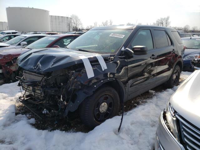 1FM5K8AR6JGB00460 - 2018 FORD EXPLORER POLICE INTERCEPTOR BLACK photo 1