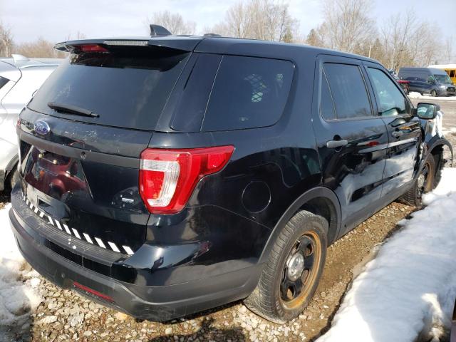 1FM5K8AR6JGB00460 - 2018 FORD EXPLORER POLICE INTERCEPTOR BLACK photo 3