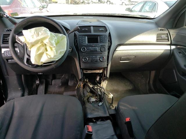 1FM5K8AR6JGB00460 - 2018 FORD EXPLORER POLICE INTERCEPTOR BLACK photo 8
