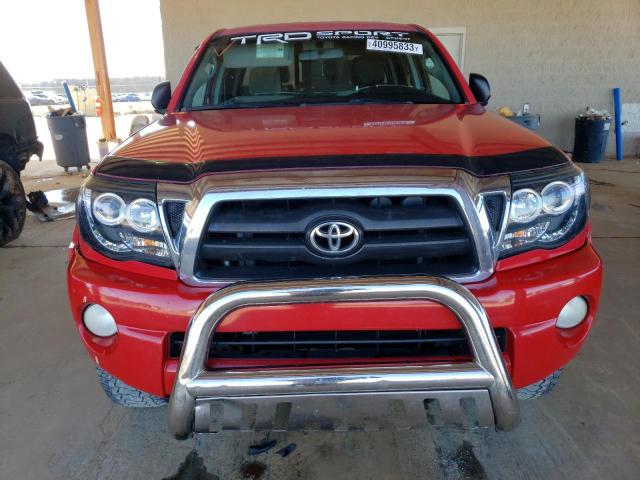 5TEJU62N37Z328320 - 2007 TOYOTA TACOMA DOUBLE CAB PRERUNNER RED photo 5