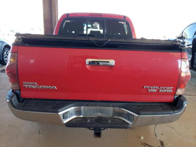 5TEJU62N37Z328320 - 2007 TOYOTA TACOMA DOUBLE CAB PRERUNNER RED photo 6