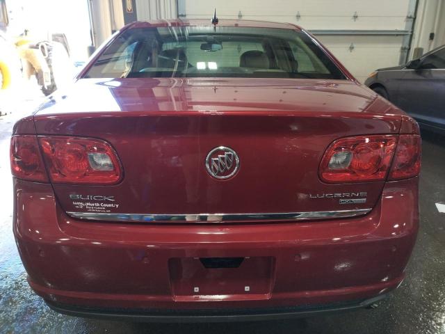 1G4HD572X8U207393 - 2008 BUICK LUCERNE CXL RED photo 6