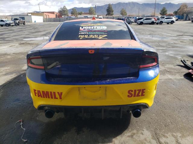 2C3CDXHG6KH676628 - 2019 DODGE CHARGER GT BLUE photo 6