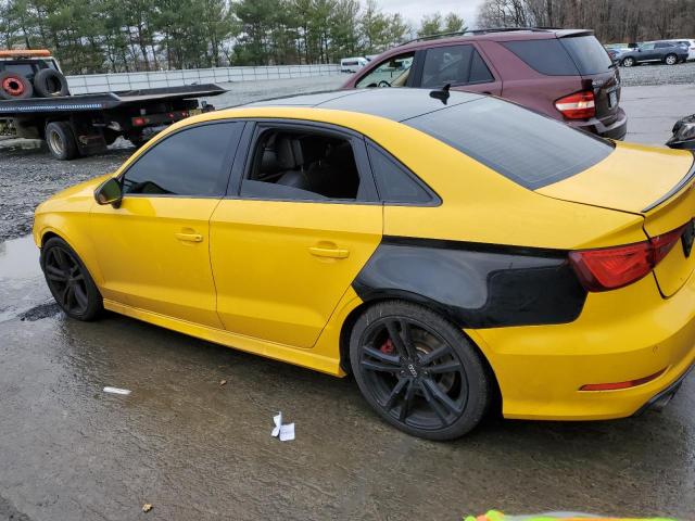 WAUF1GFF7G1036426 - 2016 AUDI S3 PRESTIGE YELLOW photo 2