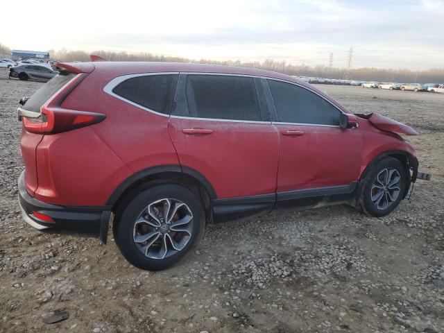 7FARW1H88ME013564 - 2021 HONDA CR-V EXL RED photo 3