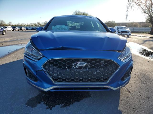 5NPE34AF5JH691960 - 2018 HYUNDAI SONATA SPORT BLUE photo 5