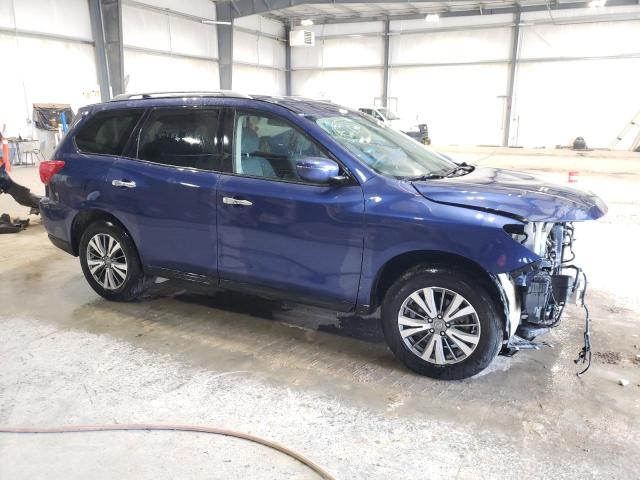 5N1DR2AM2LC626989 - 2020 NISSAN PATHFINDER S 蓝色 照片 4