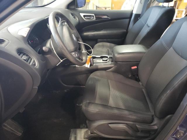 5N1DR2AM2LC626989 - 2020 NISSAN PATHFINDER S 蓝色 照片 7