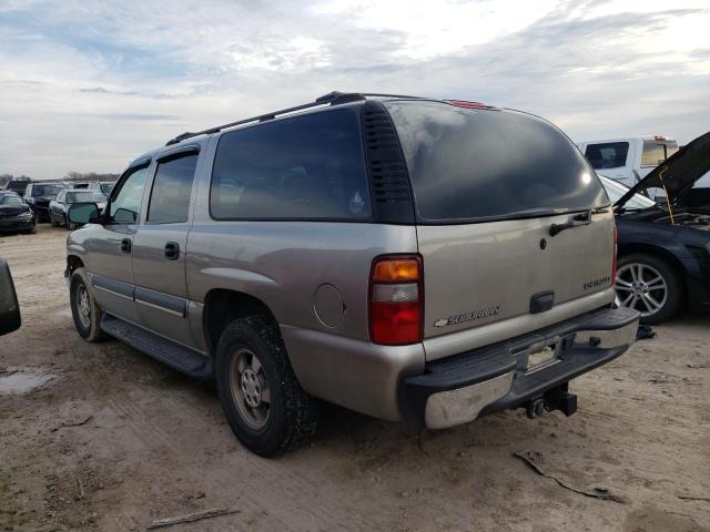 3GNEC16Z82G324201 - 2002 CHEVROLET SUBURBAN C1500 TAN photo 2