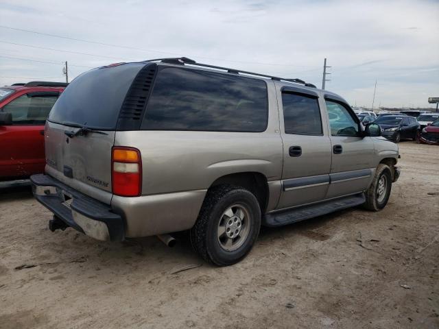 3GNEC16Z82G324201 - 2002 CHEVROLET SUBURBAN C1500 TAN photo 3