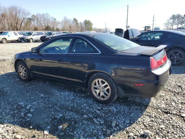 1HGCG22572A025702 - 2002 HONDA ACCORD EX BLACK photo 2