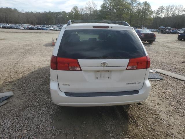 5TDZA23CX4S181021 - 2004 TOYOTA SIENNA CE WHITE photo 6