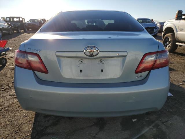 4T1BE46K17U640243 - 2007 TOYOTA CAMRY CE BLUE photo 6