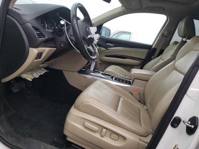 5FRYD3H4XGB007760 - 2016 ACURA MDX TECHNOLOGY WHITE photo 7