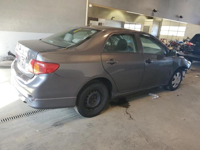 2T1BU4EE1AC528212 - 2010 TOYOTA COROLLA BASE GRAY photo 3