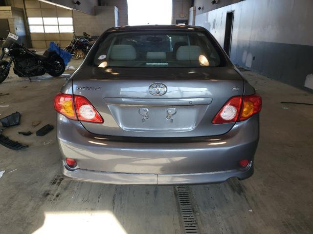 2T1BU4EE1AC528212 - 2010 TOYOTA COROLLA BASE GRAY photo 6