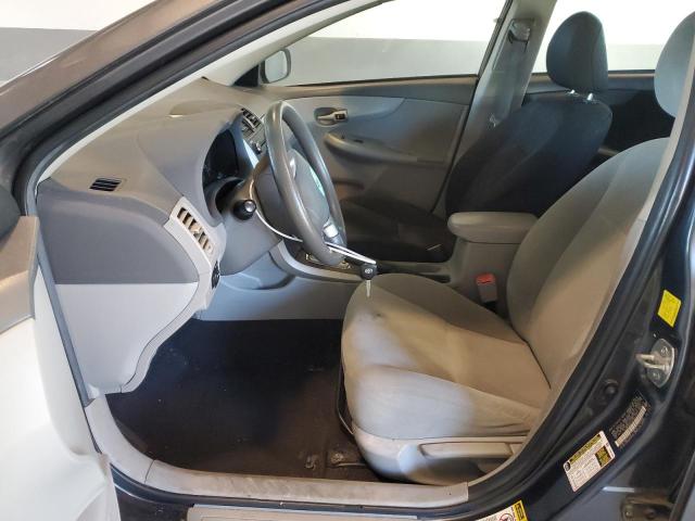 2T1BU4EE1AC528212 - 2010 TOYOTA COROLLA BASE GRAY photo 7