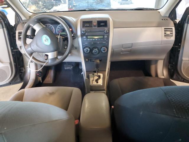 2T1BU4EE1AC528212 - 2010 TOYOTA COROLLA BASE GRAY photo 8
