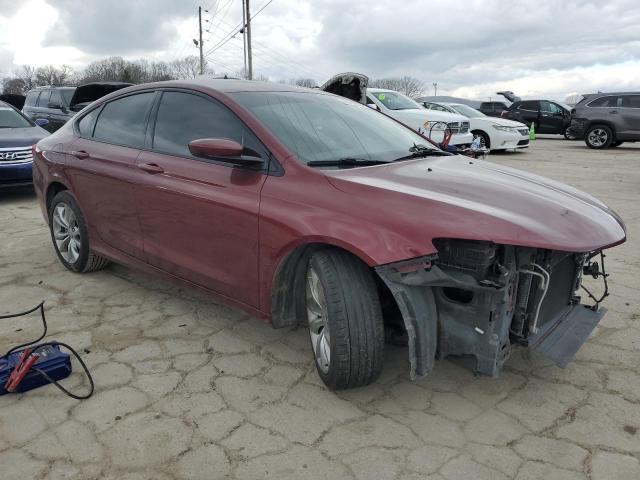 1C3CCCBB4FN721944 - 2015 CHRYSLER 200 S MAROON photo 4