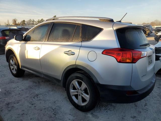 2T3WFREV0EW118246 - 2014 TOYOTA RAV4 XLE SILVER photo 2