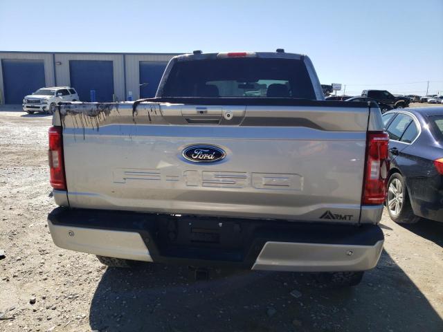 1FTFW1E50MKD74346 - 2021 FORD F150 SUPER SILVER photo 6