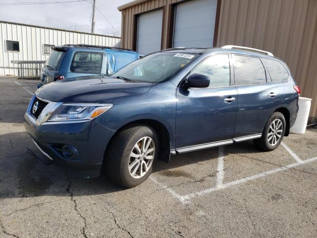 5N1AR2MM8FC718899 - 2015 NISSAN PATHFINDER S 蓝色 照片 1