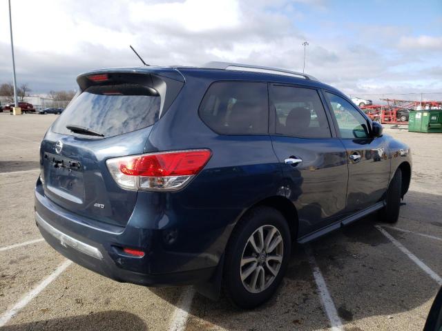 5N1AR2MM8FC718899 - 2015 NISSAN PATHFINDER S 蓝色 照片 3