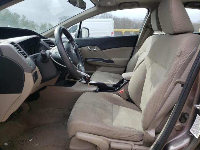 19XFB2F87CE351545 - 2012 HONDA CIVIC EX GRAY photo 7