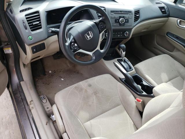 19XFB2F87CE351545 - 2012 HONDA CIVIC EX GRAY photo 8