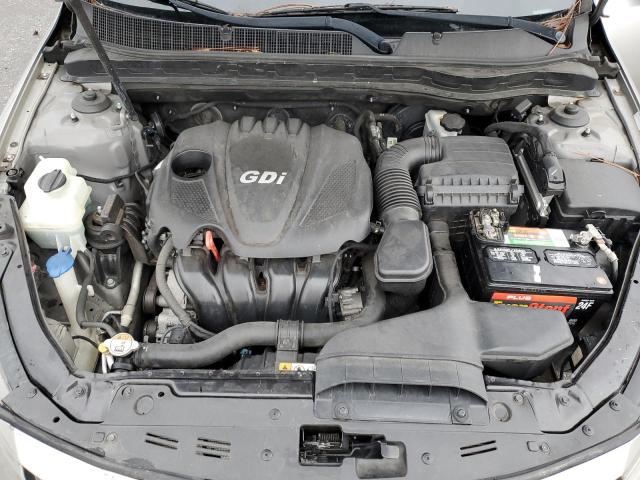 5XXGM4A72DG221965 - 2013 KIA OPTIMA LX GRAY photo 11