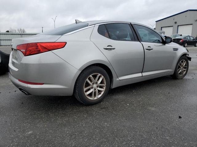 5XXGM4A72DG221965 - 2013 KIA OPTIMA LX GRAY photo 3