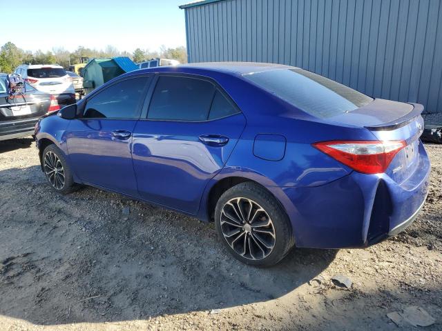 5YFBURHEXGP426604 - 2016 TOYOTA COROLLA L BLUE photo 2