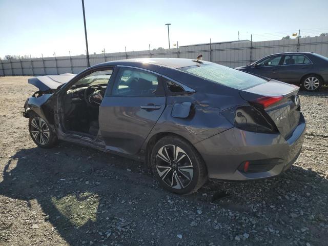 2HGFC1F32HH650482 - 2017 HONDA CIVIC EX GRAY photo 2