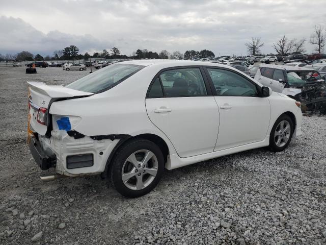 5YFBU4EE1CP007994 - 2012 TOYOTA COROLLA BASE WHITE photo 3